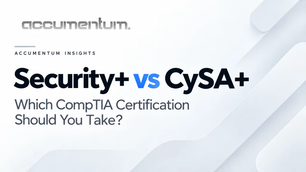 Security+ vs CySA+: Which CompTIA Certification Should You Take?