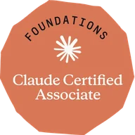 Claude Certified Associate Foundations badge