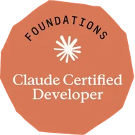 Claude Certified Developer Foundations badge
