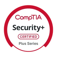CompTIA Security+ V8 badge