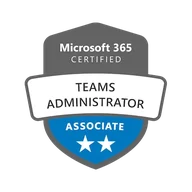 Teams Administrator Associate badge