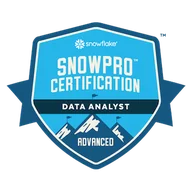 SnowPro Advanced: Data Analyst badge