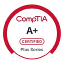 CompTIA A+ Core 1 official certification badge