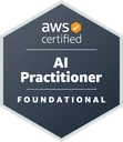AWS Certified AI Practitioner official certification badge