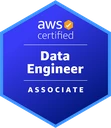 AWS Certified Data Engineer Associate official certification badge