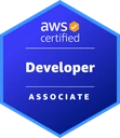 AWS Certified Developer Associate official certification badge