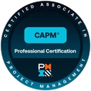 PMI CAPM official certification badge