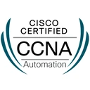 Cisco CCNA Automation official certification badge