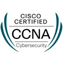 Cisco CCNA Cybersecurity official certification badge