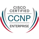 Cisco CCNP Enterprise ENCOR official certification badge