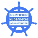 Certified Kubernetes Administrator official certification badge