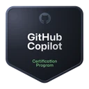 GitHub Copilot official certification badge