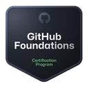 GitHub Foundations official certification badge