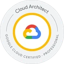 Google Professional Cloud Architect official certification badge