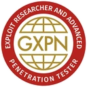 GIAC Exploit Researcher and Advanced Penetration Tester official certification badge