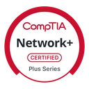CompTIA Network+ official certification badge