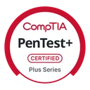 CompTIA PenTest+ official certification badge