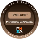 PMI-ACP official certification badge
