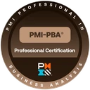 PMI-PBA official certification badge