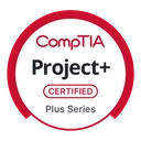 CompTIA Project+ official certification badge
