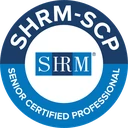 SHRM-SCP official certification badge