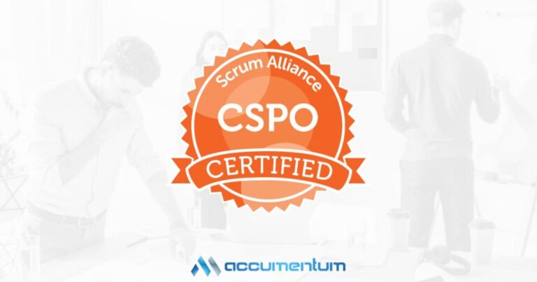 Certified Scrum Product Owner® (CSPO®) with Accumentum