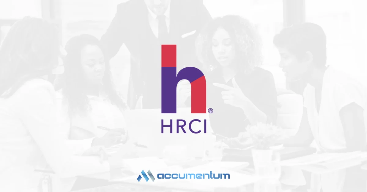 HRCI Certification Training Courses 2 HRCI Certification Training Courses with Accumentum