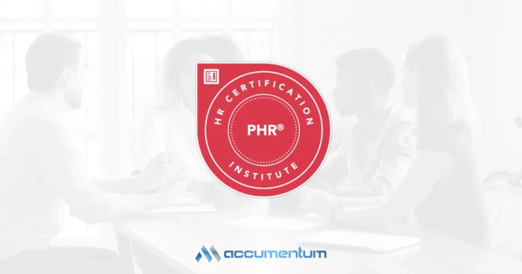 HRCI Certification Training Courses-Accumentum