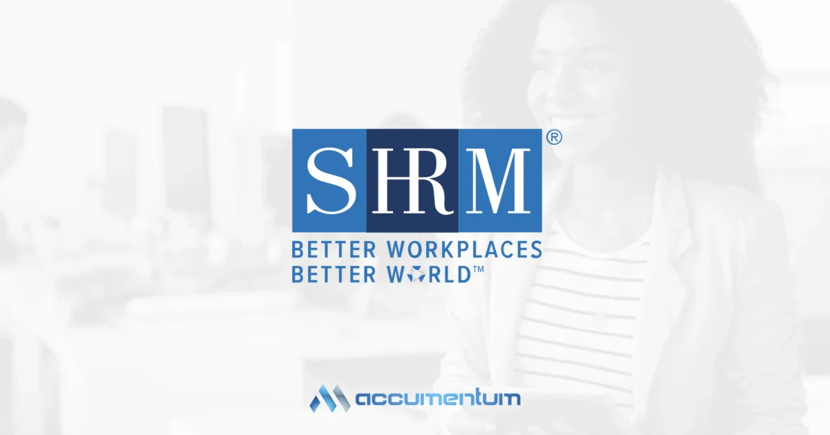 SHRM certification training courses with Accumentum
