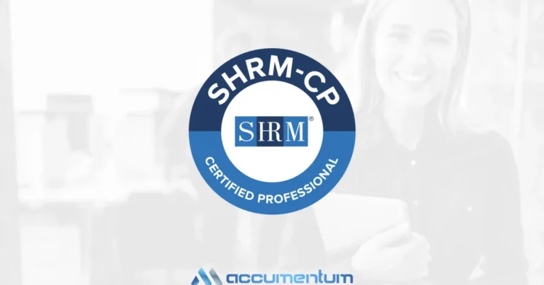 SHRM Certified Professional with Accumentum