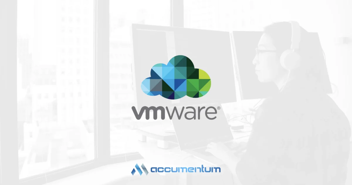 VMware certification training courses with Accumentum