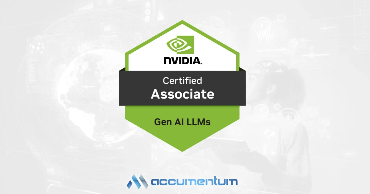 NVIDIA Generative AI LLMs Certification Training Course with Accumentum