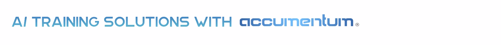 AI Training Solutions with Accumentum Accumentum Accumentum® | Expert IT Certification Training for Career Growth