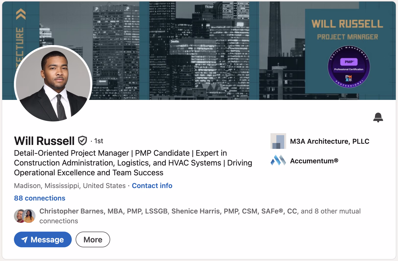 LinkedIn Optimization Program with Accumentum