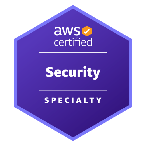AWS Certified Security Specialty Certification Badge