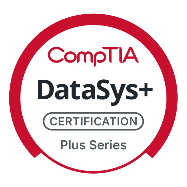 CompTIA DataSys+ Certification Badge