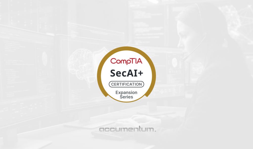 Prepare for the future of AI security. CompTIA SecAI+ Certification Training – the first Expansion Series certification focused on securing AI systems, AI-assisted defense, and responsible AI governance.