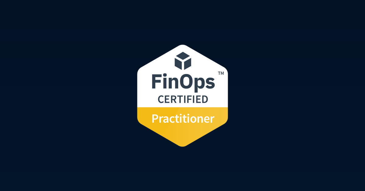 FinOps Certified Practitioner with Accumentum