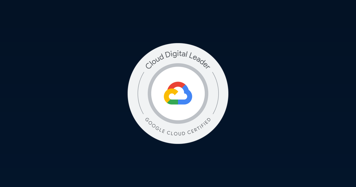 Google Cloud Digital Leader with Accumentum