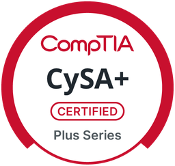 CompTIA CySA+ badge