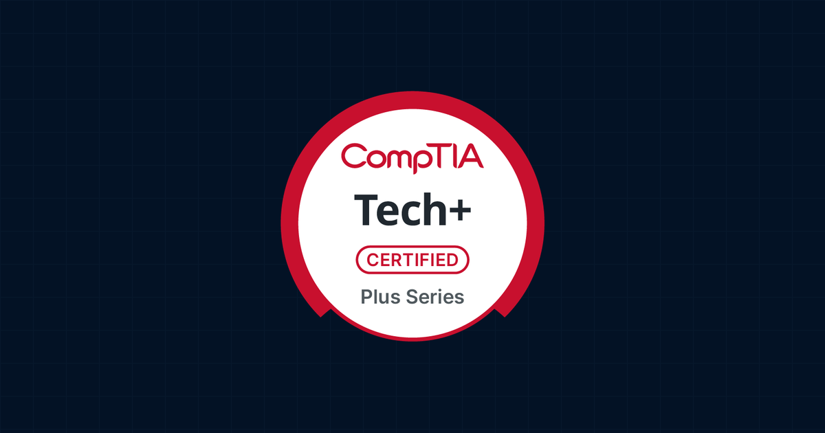 CompTIA Tech+ Certification Training Course with Accumentum